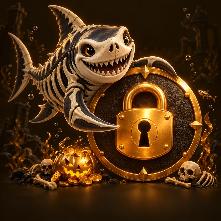 Padlock emblem — Winshark