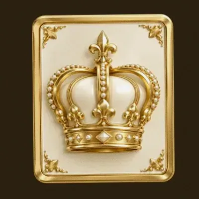 Crown emblem card — Winshark