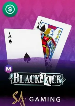 M Blackjack live game cover