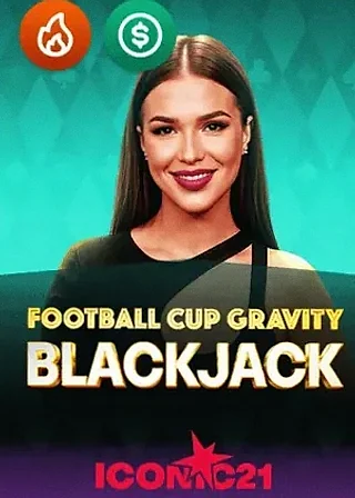 Football Cup Gravity Blackjack live game cover