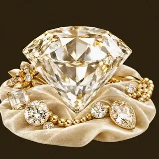 Faceted diamond gemstone — Winshark